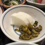 Daikokuya - 盛り合わせ定食のおしんこ