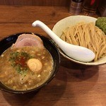らぁめん 泰然 - 味玉煮干つけ麺(2013.12)