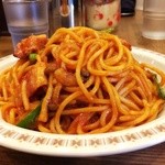 スパゲティ屋くぼやん - ナポリタン大盛り