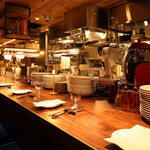 Come sta - 店内 カウンター席