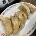 好吃餃子店 - キャベツ焼き餃子定食(5ヶ) ¥550