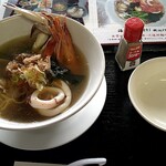 お食事処 夕日庵 - 海鮮麺