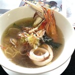 お食事処 夕日庵 - 海鮮麺