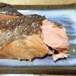 佐藤水産 - 鮭焼切身 昆布入り醤油（食べかけで失礼します）