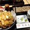 常陸庵 - 海鮮かき揚げせいろ