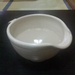 そば 法師人 - そば湯