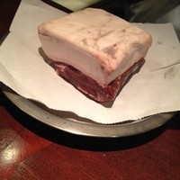 コントワール ミサゴ - 月の輪熊のお肉　凄い脂ですが脂がしつこくありません。　2014-2