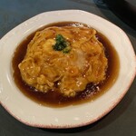 Chuukasaikan Seito - 蟹蔵の身がたっぷり入った天津飯、バリ旨旨し❗️