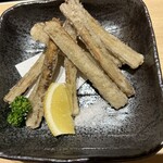 天文館 吾愛人 - 牛蒡揚げ。既に1本食べました