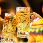 沖縄居酒屋 畑人 - ジョッキソーキそば