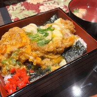 黒豚カツ重