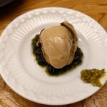 鮨おばな - 茹でた牡蠣