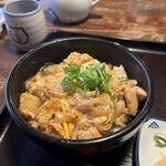 Noraya - 親子丼セット1155円かけうどん選択