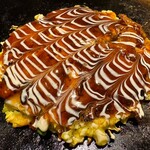 お好み焼き でん - 美しいお好み焼き