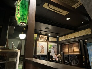 お好み焼き でん - 店内の様子