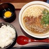 粋麺あみ乃や - 料理写真:朝定蕎麦卵かけご飯　４００円