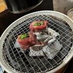 Yakiniku Niku Terasu - 厚切り葱牛タン炭火焼
