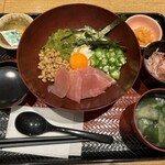 Ootoya - 大戸屋ばくだん丼定食