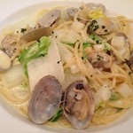 D'ORO - 14.1月　アサリ 白菜 ジャガイモ クリームソース