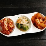 Assorted kimchi