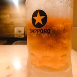 Draft beer Sapporo black label