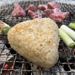 かき焼き ヌマタ - 焼きおにぎりにしたら最高でした。