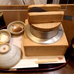 満留賀 - かき釜めし：1,500円
