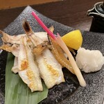 Washokudokoro Ooban - 三陸キス焼　750円　骨せんべいもおいしい