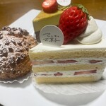 てとてとお菓子 - いちごのショートケーキ♥