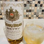 やきとん 大喜利 - 懐かしい電気ブラン！ロック、ソーダ、お好みで！