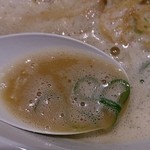 ふじ門 製麺 - 豚だしスープ