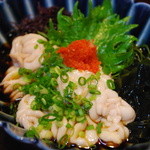 肴 - 白子ポン酢