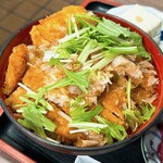 味見屋 - 醤油カツ丼