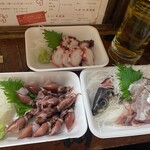 呑める魚屋 魚徳 - 