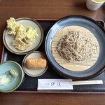 伊達 - そば処　伊達さん　ざる蕎麦セット1200円税込