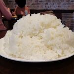 アミティ - 日替りランチ（照り焼きハンバーグ）ドカ盛り900円