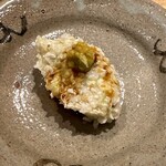 日本橋 蕎ノ字 - 粗挽きの蕎麦かき