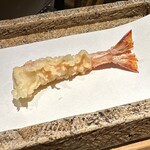 日本橋 蕎ノ字 - 車海老　塩