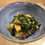 旬菜和味 - 富山産ホタルイカと分葱ぬた