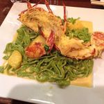 俺のイタリアン marche - オマール海老のサフランクリームパスタ