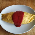 ひるごはん ばんごはん食堂 - オムライス大(ケチャップ)