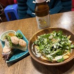 オッソ - 生春巻きとパクマヨポテト