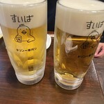 Suiba - 生ビール×2