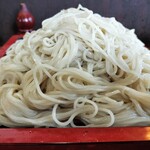 そば政 - 大盛りにするとかなり麺の量が多いです！お腹いっぱいになれます！