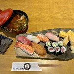 Gifu Hatsu Zushi - はなまる寿司ランチ　1,300円