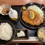 とんかつ健 - ロースカツ定食