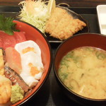 魚活撰豚 とんかつ 二代目 星将 - 海鮮丼　２１００円