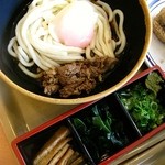 ちから - 冷やし肉ぶっかけうどんミニ560円
