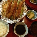 大松 - ランチ 海老フライ定食 800円
