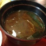 大松 - ランチ 赤だし